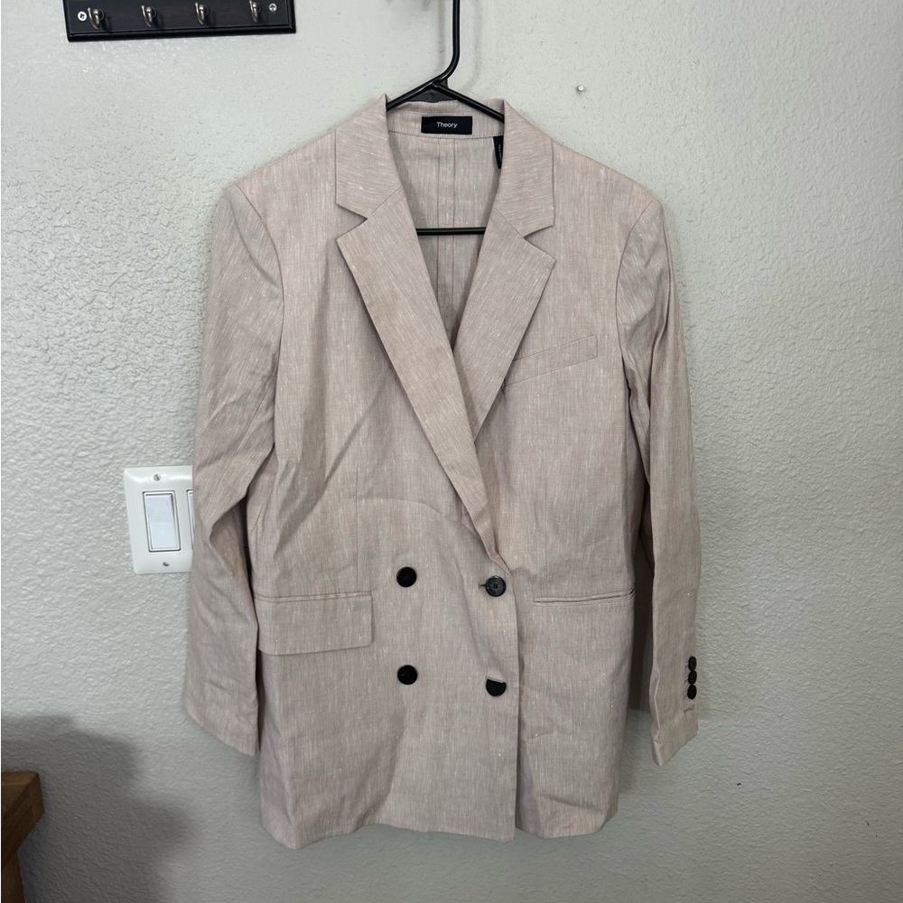 Theory Linen Blazer
